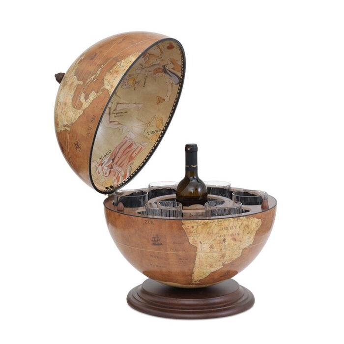 Gaublys-baras Giove Rust Zoffoli. 40cm skersmens, 50cm aukščio, anglų kalba. Rankų darbo, Italija