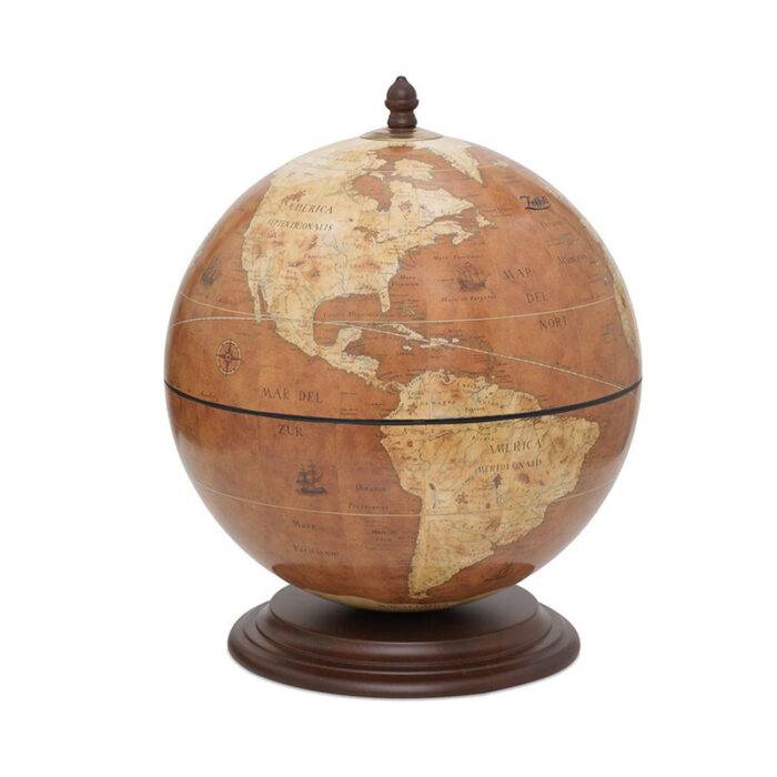 Gaublys-baras Giove Rust Zoffoli. 40cm skersmens, 50cm aukščio, anglų kalba. Rankų darbo, Italija