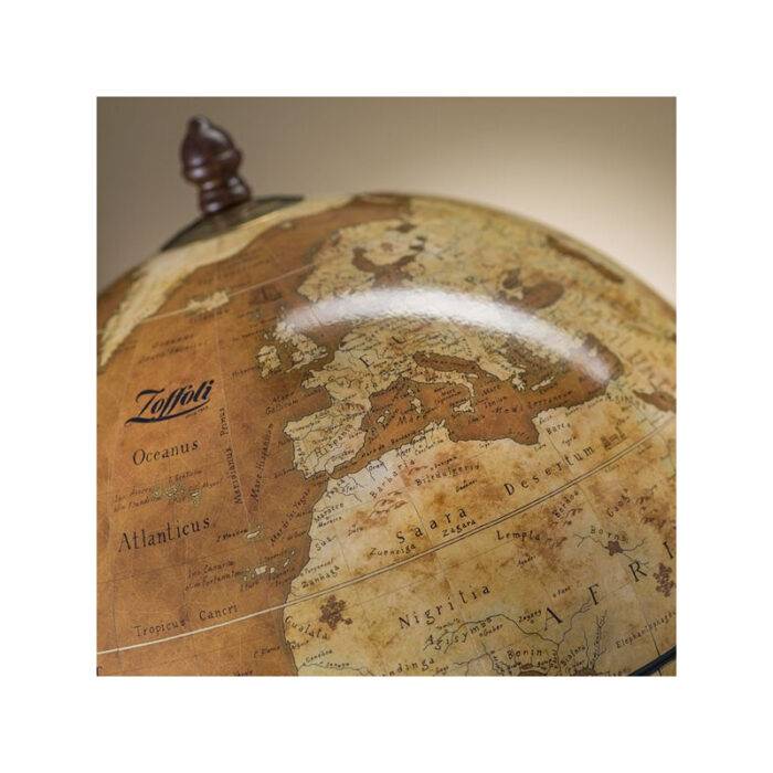 Gaublys-baras Giove Rust Zoffoli. 40cm skersmens, 50cm aukščio, anglų kalba. Rankų darbo, Italija