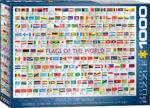 Dėlionė Pasaulio vėliavos 1000 detalių
