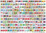 Dėlionė Pasaulio vėliavos 1000 detalių