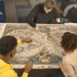 Dėlionė Antikinis Pasaulio žemėlapis 5000