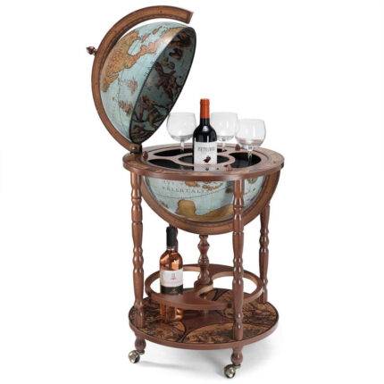 Gaublys-baras Minerva Blue Ocean Zoffoli. 40cm skersmens, 93cm aukščio. Rankų darbo, Italija