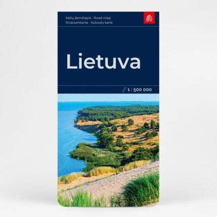 Lietuvos ir Kaliningrado kelių žemėlapis. M 1:500 000