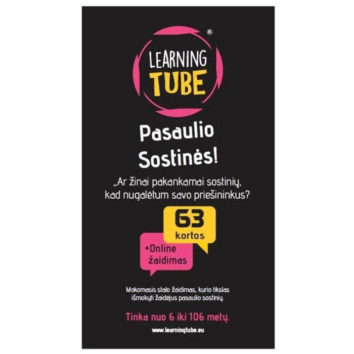 Stalo žaidimas Pasaulio sostinės 2+ žaidėjų