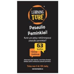 Stalo žaidimas Pasaulio paminklai 2+ žaidėjų. Lietuvių kalba