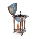 Gaublys-baras Da Vinci Blue Dust Zoffoli. 40cm skersmens, 93cm aukščio. Rankų darbo, Italija