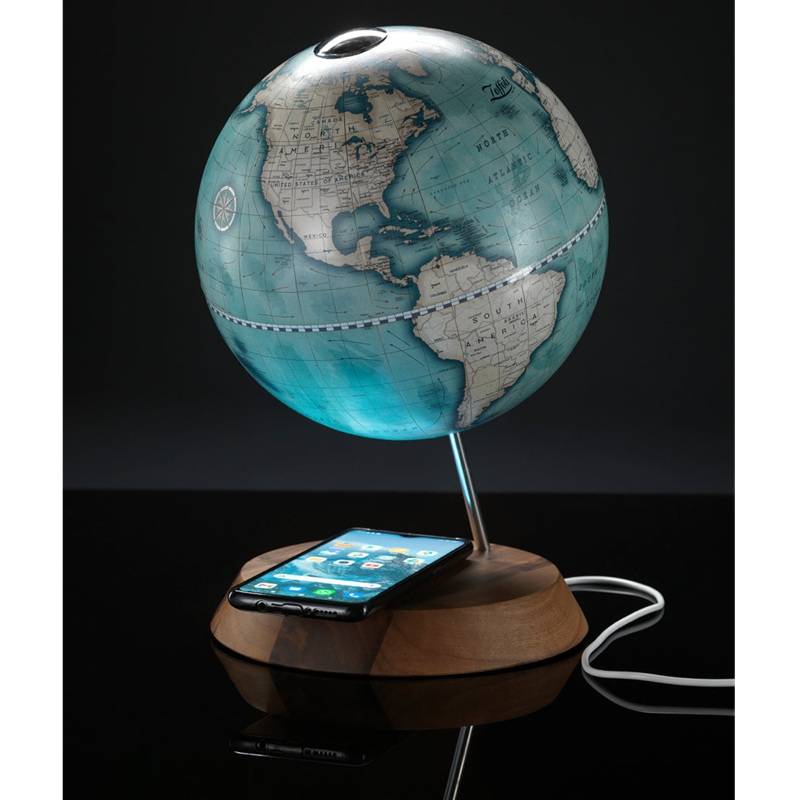 Z.960 22.05 02 Gaublys Bridge Indaco Zoffoli, belaidis telefonų kroviklis, 22cm skersmuo, anaglų kalba