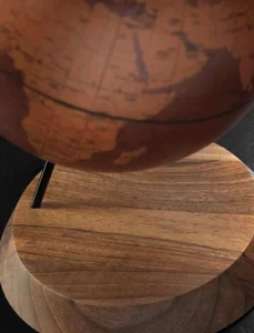 Gaublys Bridge Tecno-Leather Zoffoli, belaidis telefonų kroviklis, 22cm skersmuo, anaglų kalba